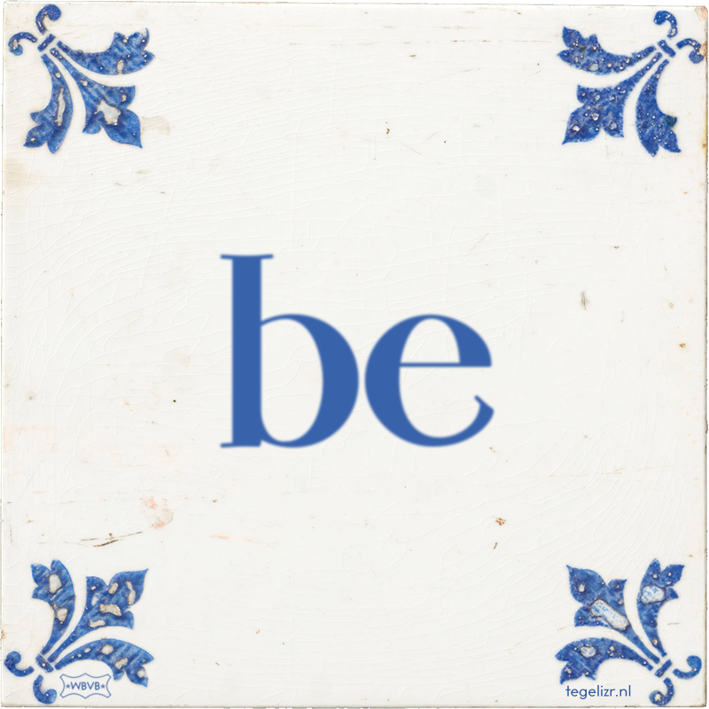 be - Online tegeltjes bakken