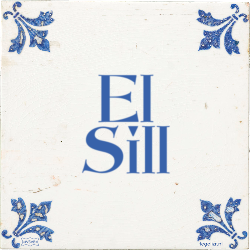 El Sill - Online tegeltjes bakken