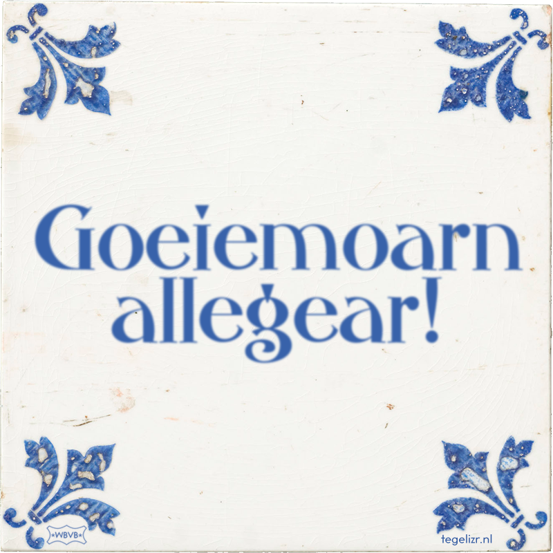  - Online tegeltjes bakken