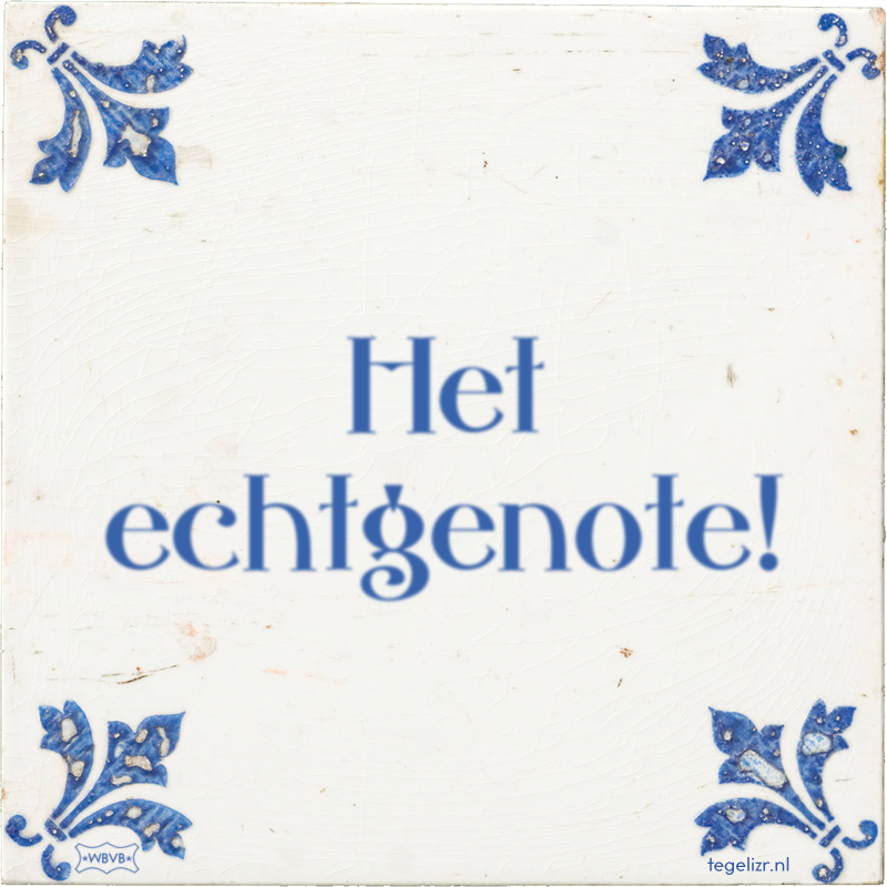Het echtgenote! - Online tegeltjes bakken