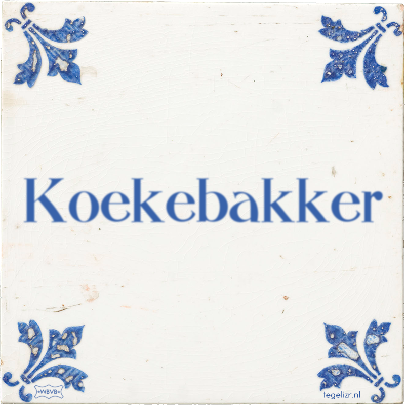 Koekebakker - Online tegeltjes bakken