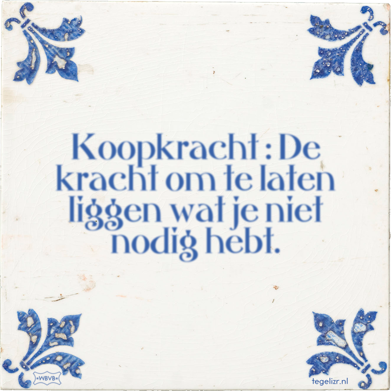  - Online tegeltjes bakken