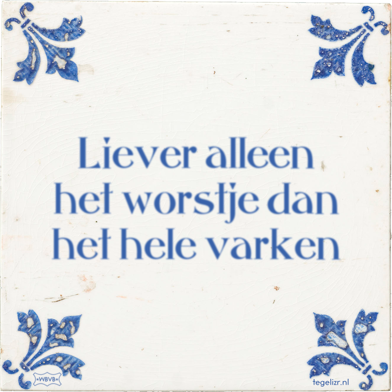  - Online tegeltjes bakken