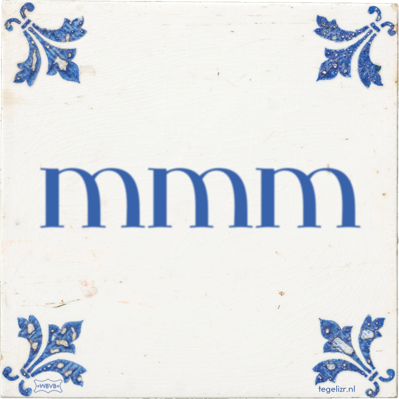 mmm - Online tegeltjes bakken