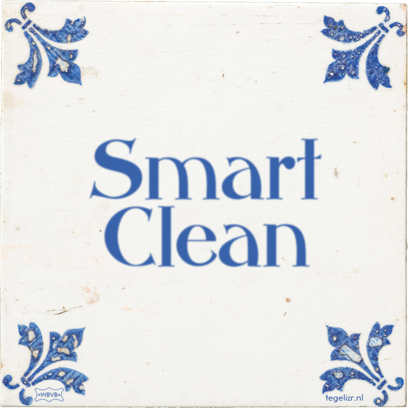 Smart Clean - Online tegeltjes bakken