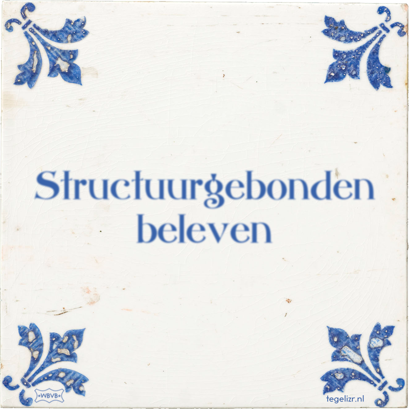 Structuurgebonden beleven - Online tegeltjes bakken