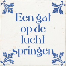 Een gat op de lucht springen - 2 keer bekeken