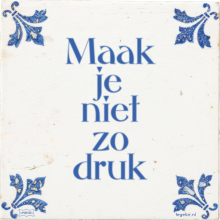 Maak je niet zo druk - 3 keer bekeken