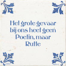 Het grote gevaar bij ons heet geen Poetin, maar Rutte - 1 keer bekeken