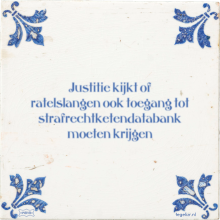 Justitie kijkt of ratelslangen ook toegang tot strafrechtketendatabank moeten krijgen - 4 keer bekeken