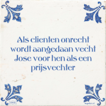 Als clienten onrecht wordt aangedaan vecht Jose voor hen als een prijsvechter - 2 keer bekeken