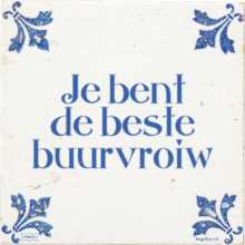 Je bent de beste buurvroiw - 21 keer bekeken