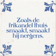 Zoals de frikandel thuis smaakt, smaakt hij nergens. - 5 keer bekeken