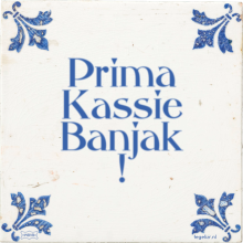 Prima Kassie Banjak ! - 2 keer bekeken