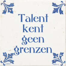 Talent kent geen grenzen - 3 keer bekeken