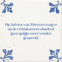 Op Advies van Meryem mag er op de crisiskamers absoluut geen galgje meer worden gespeeld. - 11 keer bekeken