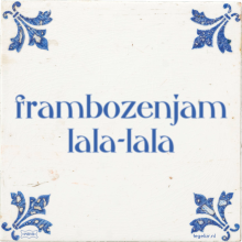 frambozenjam lala-lala - 1 keer bekeken
