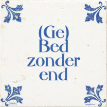(Ge) Bed zonder end - 1 keer bekeken