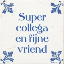 Super collega en fijne vriend - 3 keer bekeken