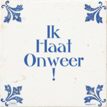 Ik Haat Onweer ! - 5 keer bekeken