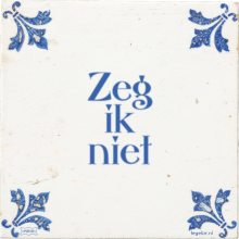 Zeg ik niet - 3 keer bekeken
