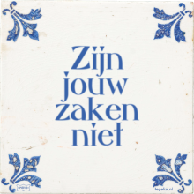 Zijn jouw zaken niet - 3 keer bekeken