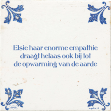 Elsie haar enorme empathie draagt helaas ook bij tot de opwarming van de aarde - 2 keer bekeken