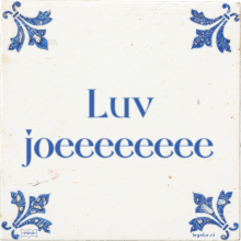 Luv joeeeeeeee - 4 keer bekeken