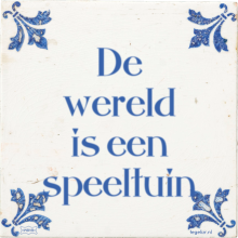 De wereld is een speeltuin - 4 keer bekeken