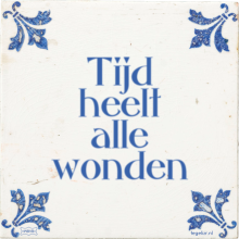 Tijd heelt alle wonden - 7 keer bekeken