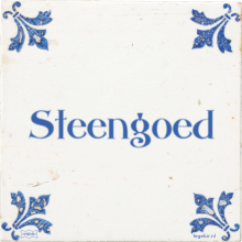 Steengoed - 8 keer bekeken