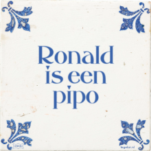Ronald is een pipo - 7 keer bekeken