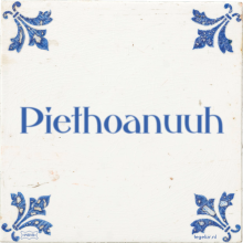 Piethoanuuh - 3 keer bekeken