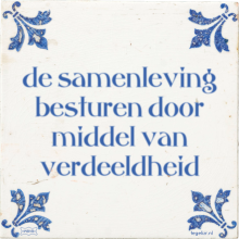 de samenleving besturen door middel van verdeeldheid - 17 keer bekeken