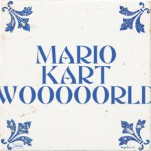 MARIO KART WOOOOORLD - 25 keer bekeken