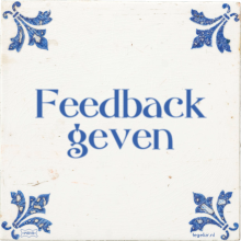 Feedback geven - 25 keer bekeken