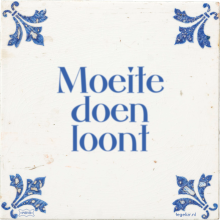 Moeite doen loont - 7 keer bekeken