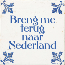 Breng me terug naar Nederland - 33 keer bekeken