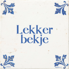 Lekker bekje - 17 keer bekeken