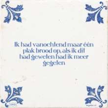 Ik had vanochtend maar één plak brood op, als ik dit had geweten had ik meer gegeten - 18 keer bekeken