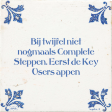 Bij twijfel niet nogmaals Complete Steppen. Eerst de Key Users appen - 3 keer bekeken