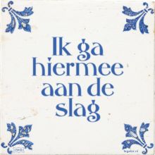 Ik ga hiermee aan de slag - 1 keer bekeken