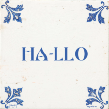 HA-LLO - 15 keer bekeken