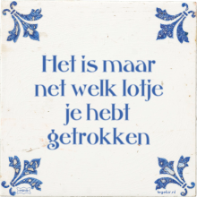 Het is maar net welk lotje je hebt getrokken - 20 keer bekeken