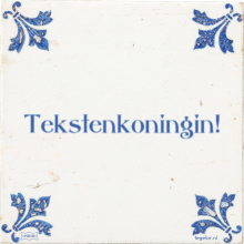 Tekstenkoningin! - 25 keer bekeken