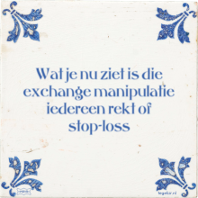 Wat je nu ziet is die exchange manipulatie iedereen rekt of stop-loss - 17 keer bekeken