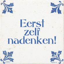 Eerst zelf nadenken! - 42 keer bekeken