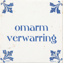 omarm verwarring - 31 keer bekeken