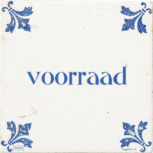 voorraad - 2 keer bekeken