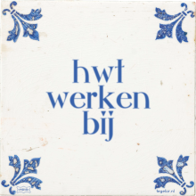 hwt werken bij - 15 keer bekeken
